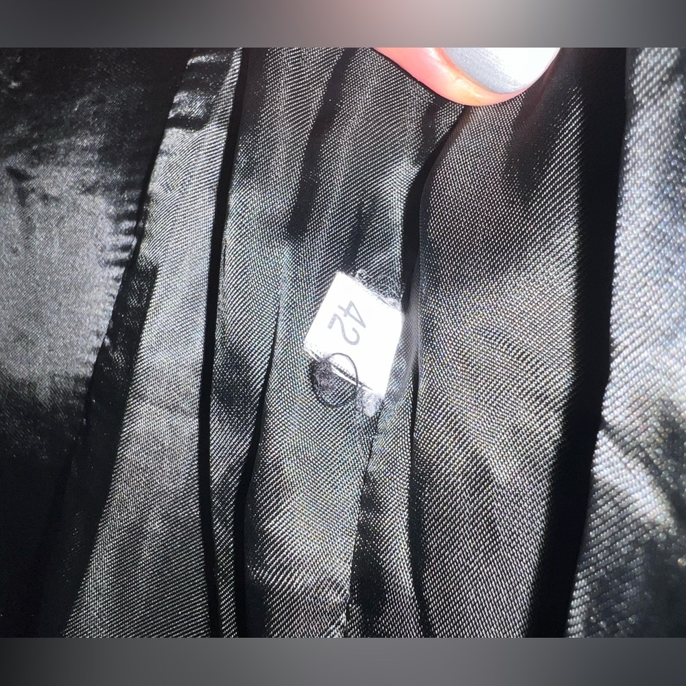 Very unusual, sexy fit atlas jacket combined with leather and laces - Picture 12 of 12